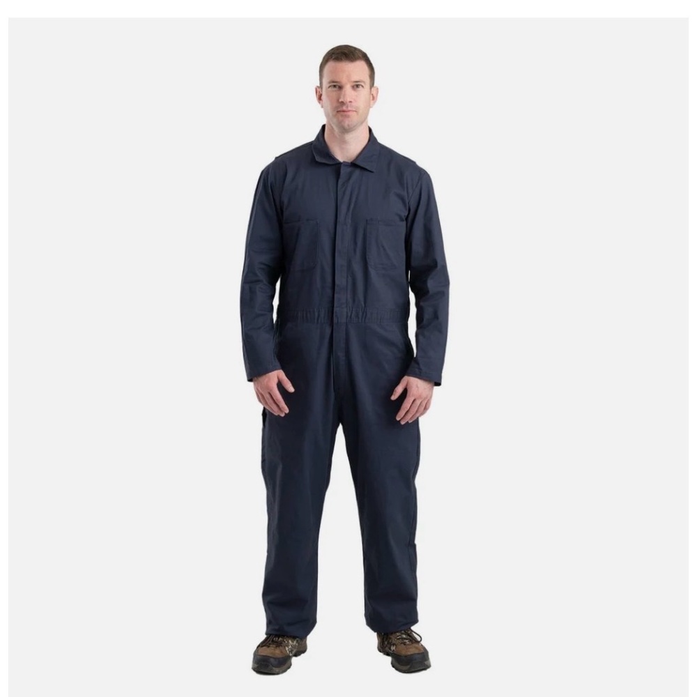 Dark Navy Men's Military Coverall